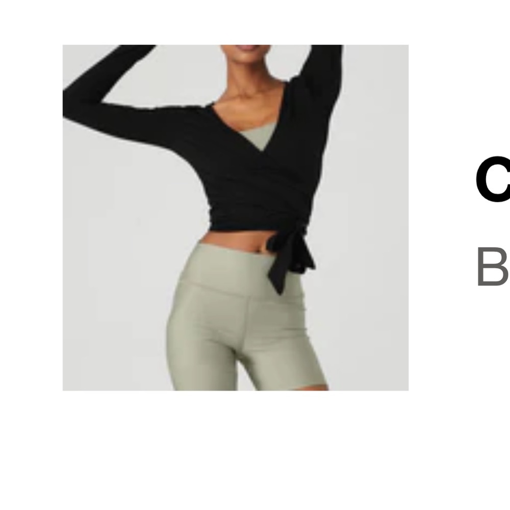 Alo Yoga Wrap Top